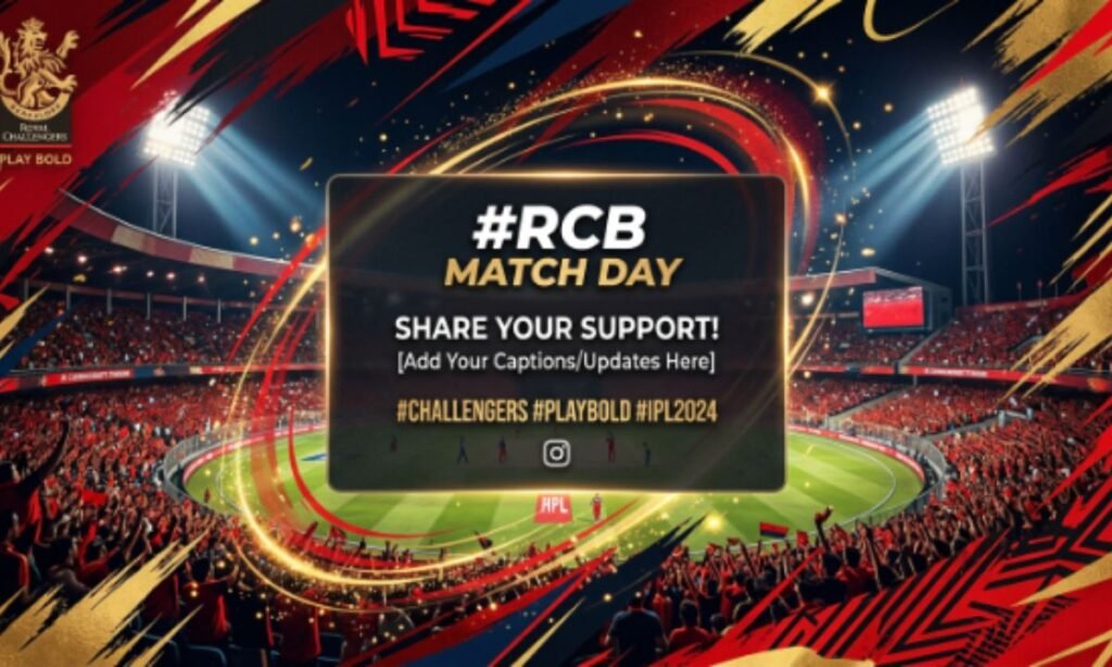 RCB Captions for Instagram