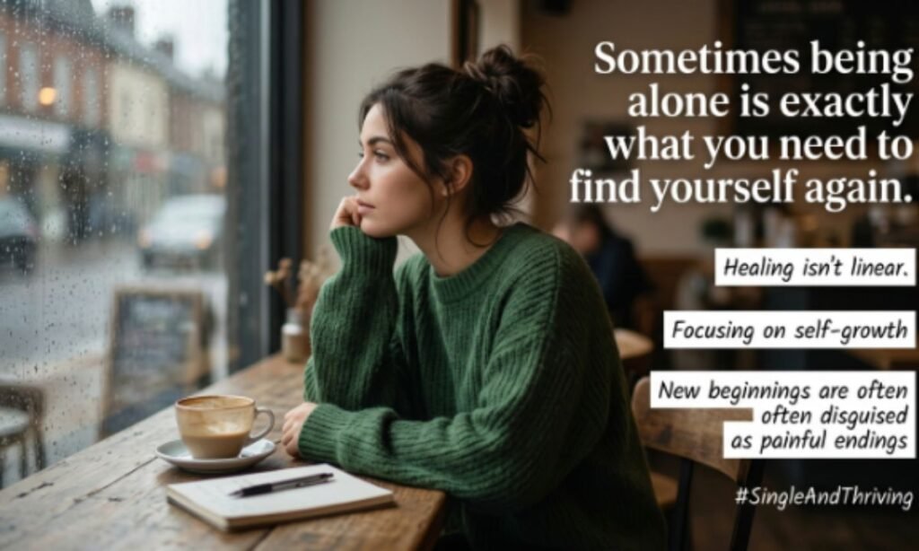 Alone After Breakup Captions