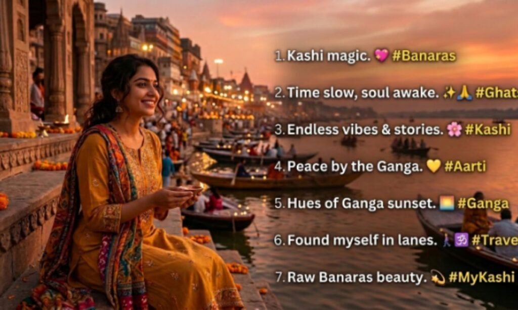 Banaras Captions for Instagram