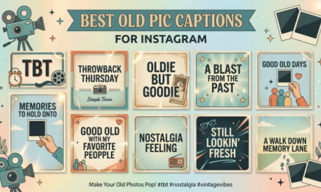 Best Old Pic Captions for Instagram