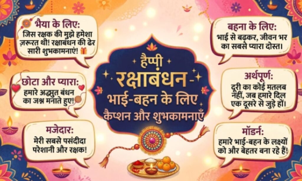 Bhai Behan Captions in Hindi