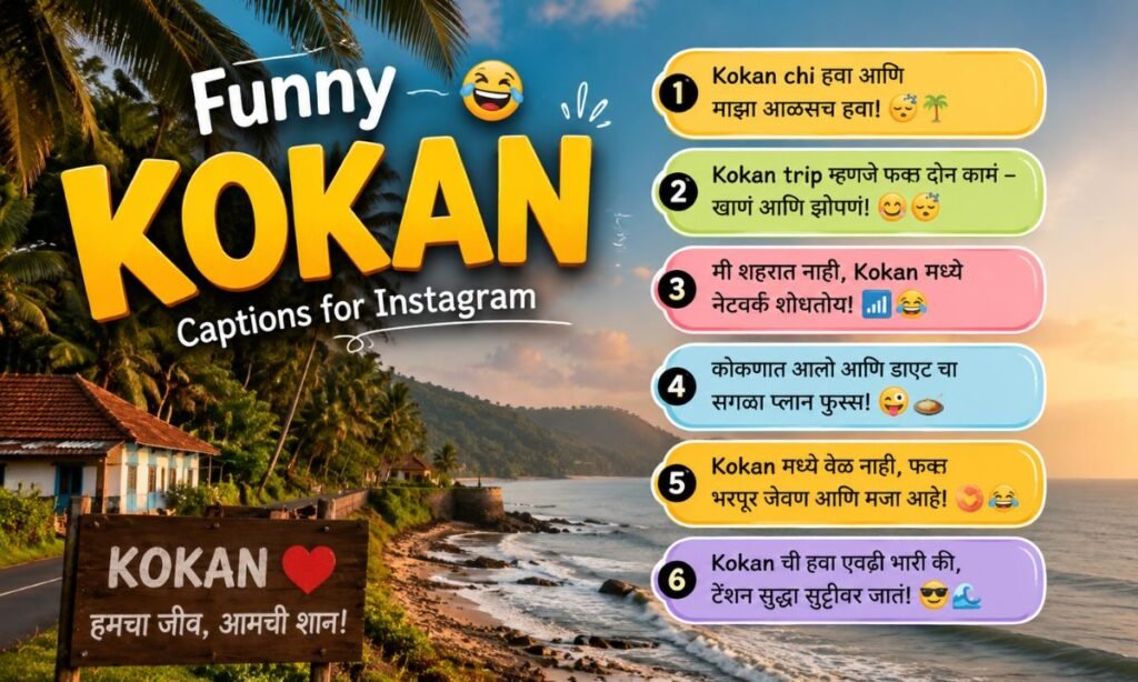 Funny Kokan Captions for Instagram