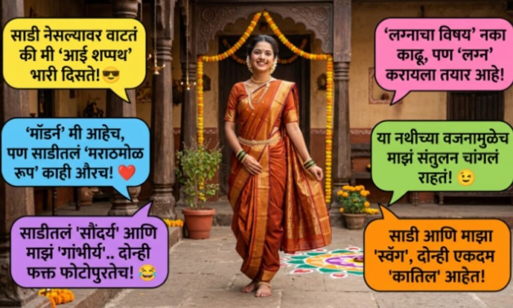 Funny Marathi Look Captions