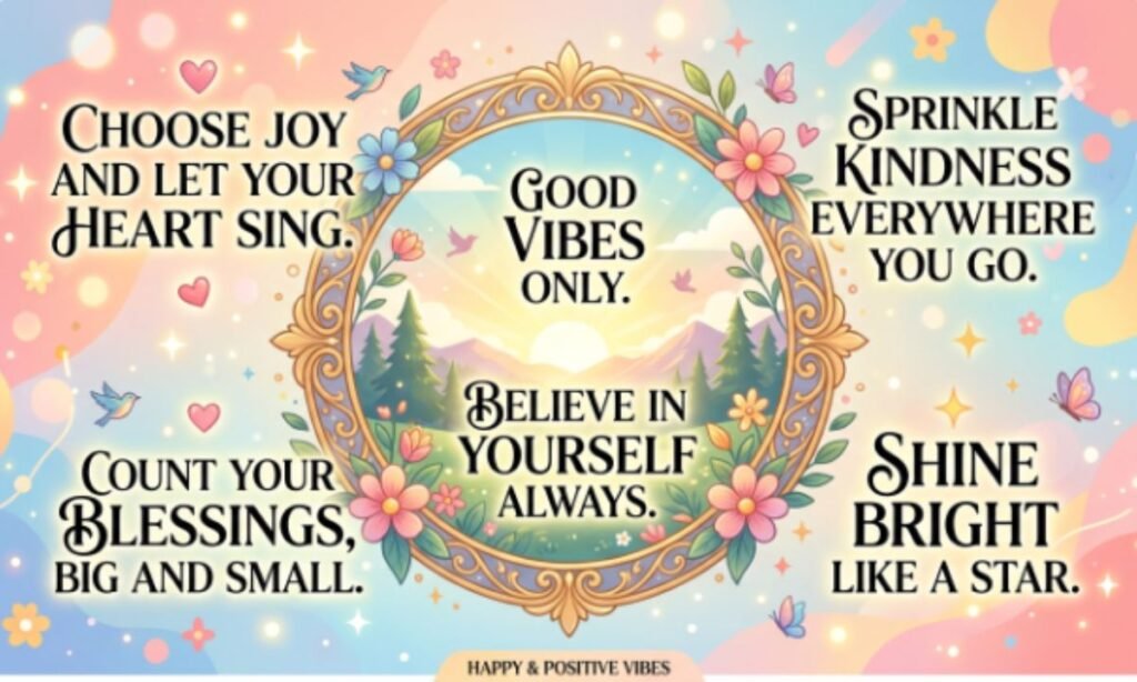 Happy and Positive WhatsApp Status Quotes