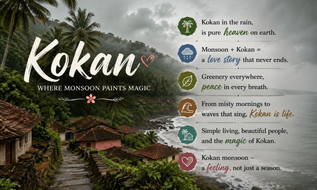 Kokan Monsoon Captions for Instagram