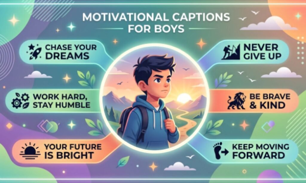 Motivational Captions for Boys