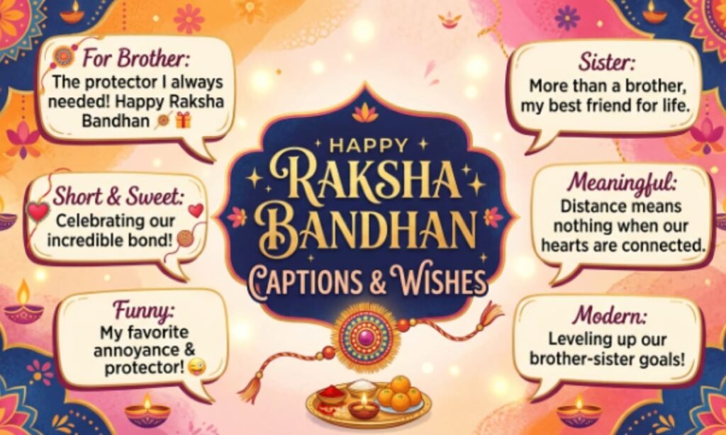 Raksha Bandhan Captions