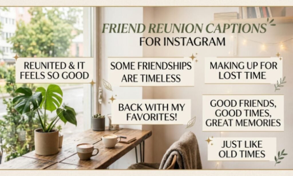 Reunited After Long Time Best Instagram Captions