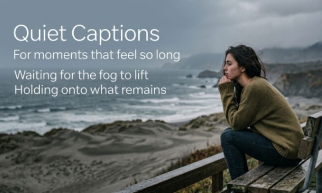 Sad and Quiet Captions About Life