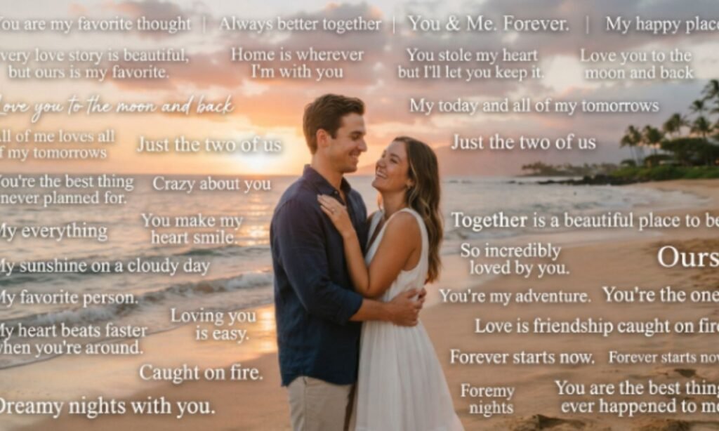 Short Romantic Captions for Instagram