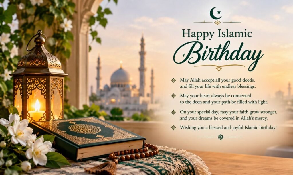 Islamic Birthday Wishes for Friends