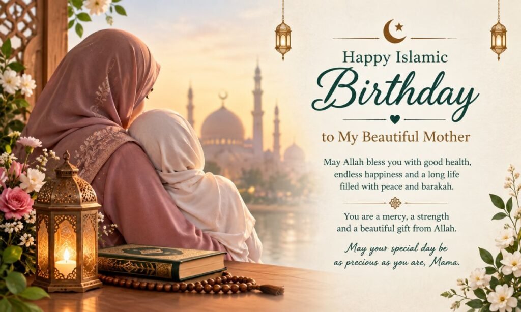 Islamic Birthday Wishes for Your Mother