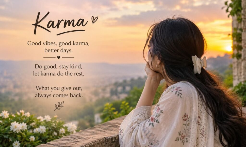 Karma Captions for Instagram for Girl