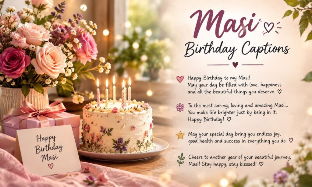 Masi Birthday Captions