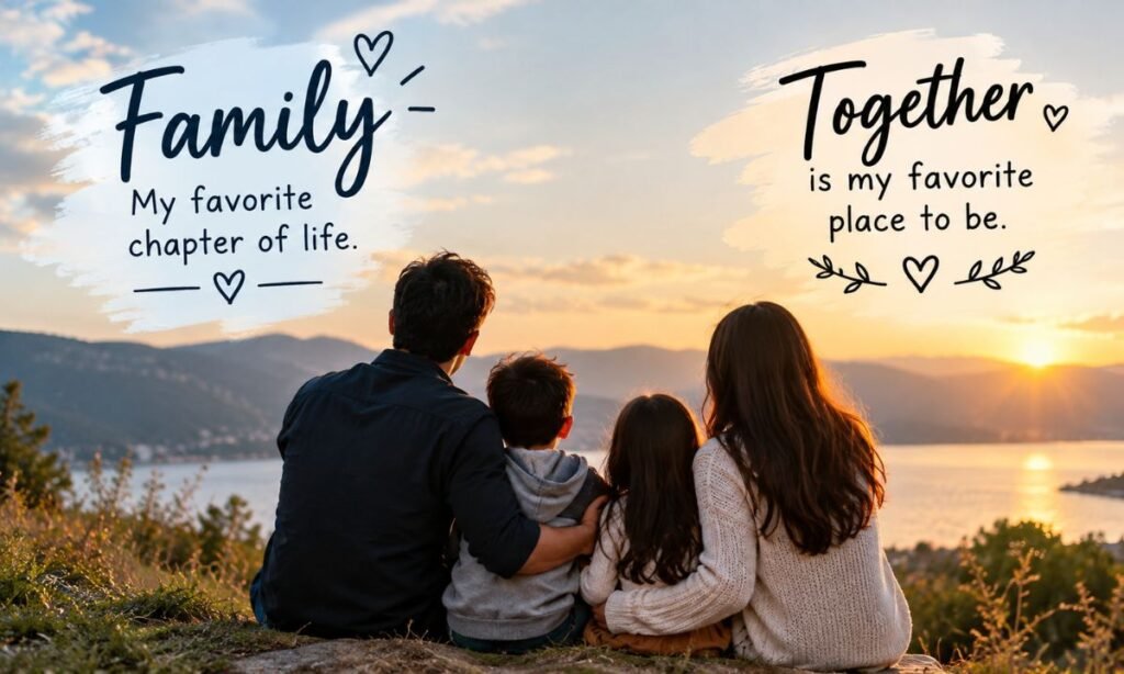 One-Word Captions for Family Photo