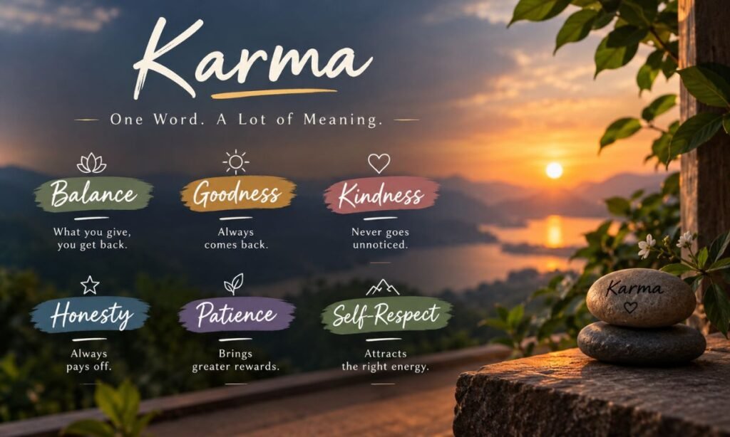 One-Word Karma Captions for Instagram