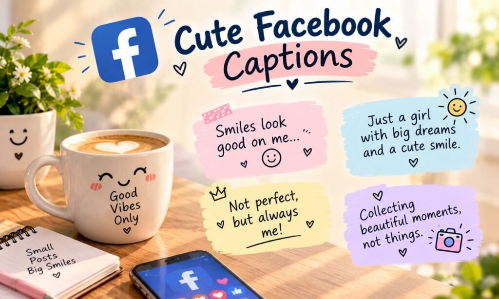 Cute Facebook Captions