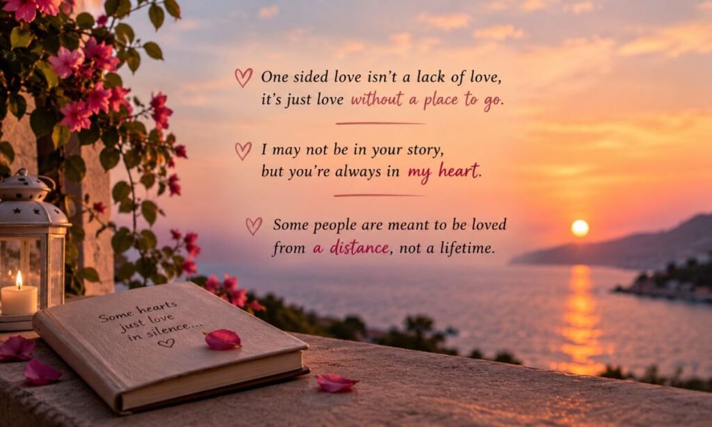 Romantic One Sided Love Quotes