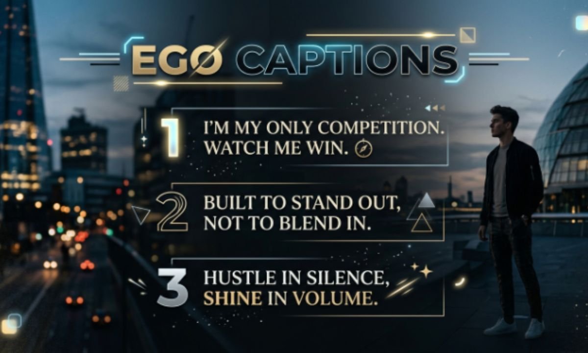 Ego Captions for Instagram for Boys