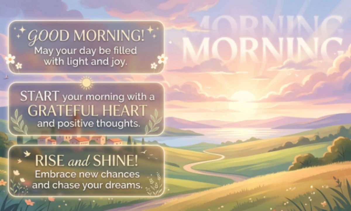 Good Morning Captions for Instagram