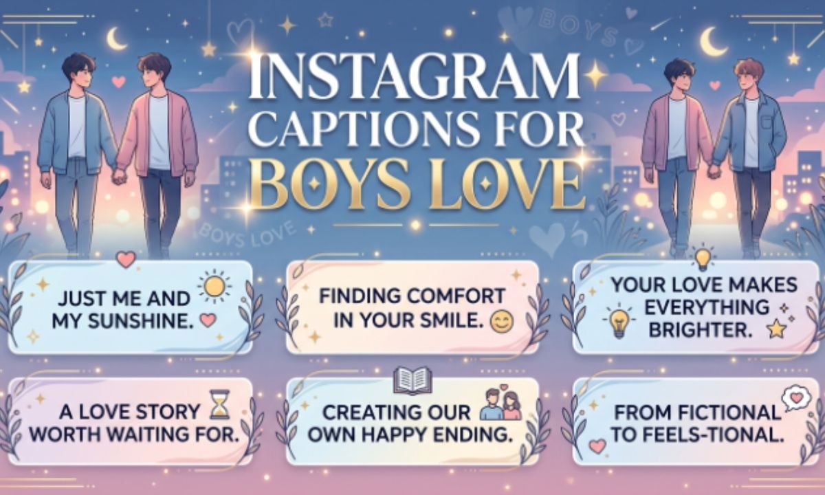 Instagram Captions for Boys Love