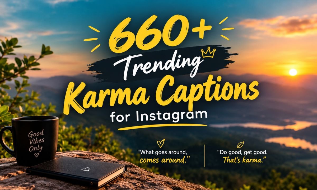 660+ Trending Karma Captions for Instagram