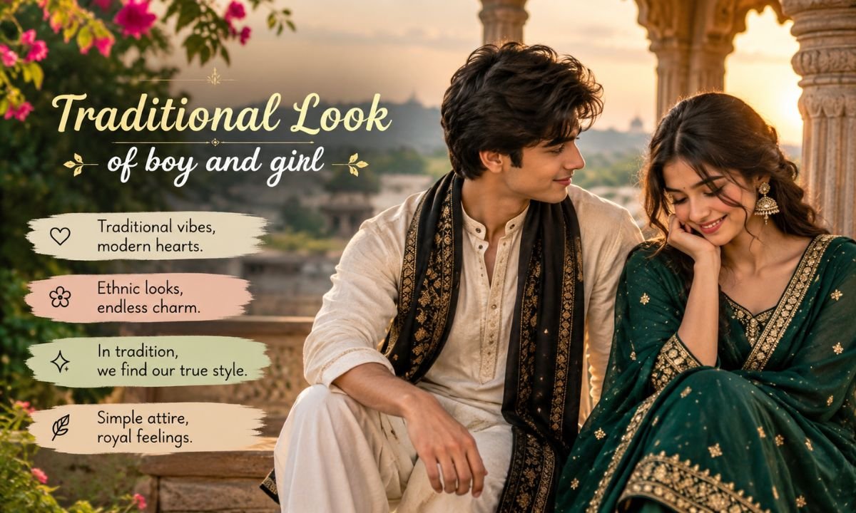 Traditional Look Captions for Instagram